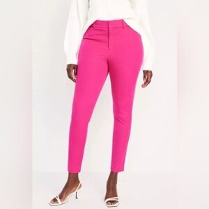 Old Navy Pixie Skinny Pants in Bright Pink